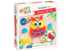 Craft with fun Owl art from flic creative set, recommended age 6+