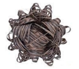 Ditipo Starfish Raphia Natur brown 9 cm