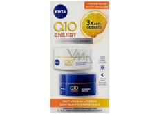 Nivea Q10 Energy energizing anti-wrinkle day cream 50 ml + energizing anti-wrinkle night cream 50 ml, cosmetic set