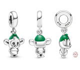 Charm Sterling silver 925 Disney Cinderella - Gus the Mouse, movie bracelet pendant