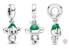 Charm Sterling silver 925 Disney Cinderella - Gus the Mouse, movie bracelet pendant