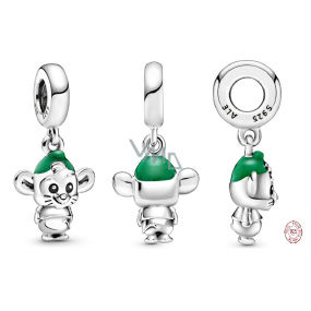 Charm Sterling silver 925 Disney Cinderella - Gus the Mouse, movie bracelet pendant