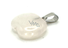 Crystal Apple of Knowledge pendant natural stone 1,5 cm, stone of stones