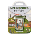 Nekupto Glass shot glass Lada Easter - carolers 40 ml