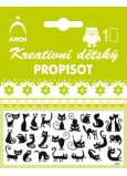 Arch Creative children's propisot small cats black 10 x 12,5 cm