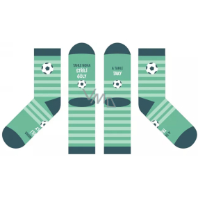 Albi Comfort socks coloured socks size 39-42 This foot shoots goals 1 pair
