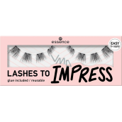 Essence Lashes To Impress false eyelashes 08 Pre-Cut Lashes 8 pieces