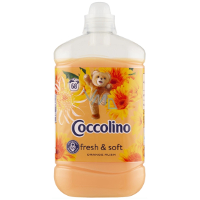 Coccolino Orange Rush concentrated fabric softener 68 doses 17 l