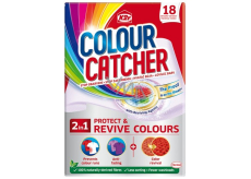 K2r Colour Catcher Stop Staining Wash Wipes 18 pieces