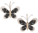 Wooden butterfly for hanging 10 x 8 cm