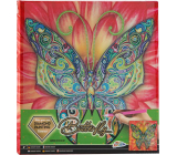 Grafix Orient - Butterfly diamond painting on rhinestones set, creative set, recommended age 6+