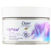 Dove Renew body scrub with violet and pink hibiscus scent 295 ml