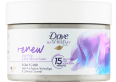 Dove Renew body scrub with violet and pink hibiscus scent 295 ml