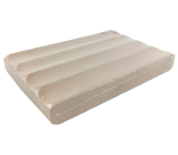 Fragrant Soap dish - wooden hardwood soap tray 7,5 x 11 cm
