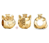 Charm Sterling silver 925 Horse is the seventh animal in the 12-year cycle of the Chinese zodiac sign, bead for bracelet