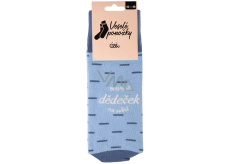 Albi Happy Socks The Best Grandpa in the World, universal size 1 pair