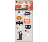 Tattoo Stickers Halloween Skeleton 6 x 10 cm