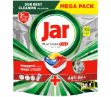 Jar Platinum Plus All in one Lemon Dishwasher Capsules 102 pieces
