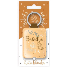 Nekupto Glowing Keychain Grandma - Our Guardian Angel 46 x 95 x 8 mm