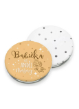 Nekupto Pocket Mirror Grandma - Our Guardian Angel 7.2 cm