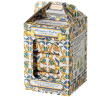 Iteritalia Lemon & Citron Italian Natural Toilet Soap 3 x 100 g, Christmas Gift Set