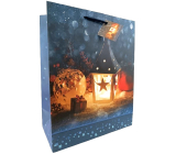 Nekupto Christmas Bag WBL 2438 Blue CZ/xSK/HU