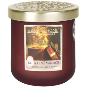 Heart & Home Kouzelné Vánoce sojová vonná svíčka střední hoří až 30 hodin 110 g