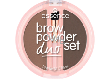 Essence pudr na obočí duo set 02 Medium 1,8 g