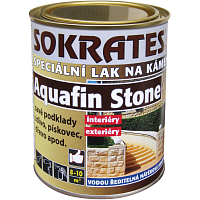 Sokrates Aquafin Stone matt varnish for absorbent substrates, 700 g