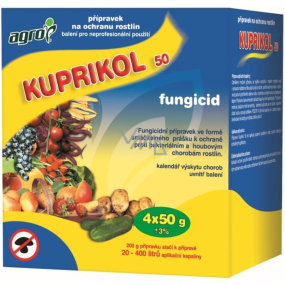 Agro Kuprikol 50 preparation against fungal diseases of plants 3 x 20 g