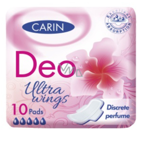 Carine Ultra Wings Deo intimate pads 10 pieces