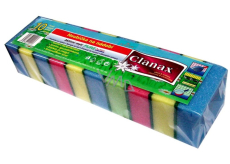 Clanax Sponge for Dishes 10 Pieces 50A