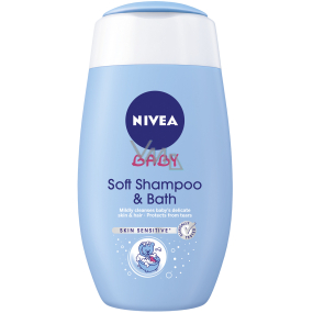 Nivea Baby 2in1 shampoo and baby bath foam 200 ml