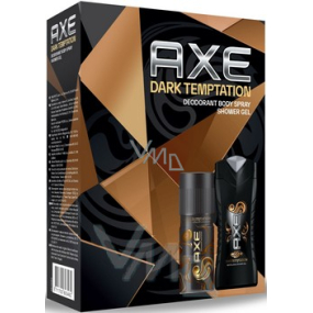 Ax Dark Temptation deodorant spray 150 ml + shower gel 250 ml, cosmetic set