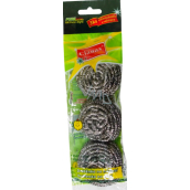 Clanax Stainless Steel Scrubber 3 pieces, 15 g