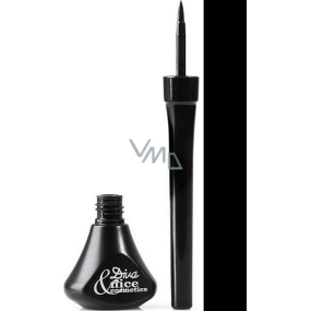 Diva & Nice Profi Waterproof eyeliner with a black 2.5 ml tip