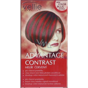 Vellie Advantage Contrast red highlights for hair