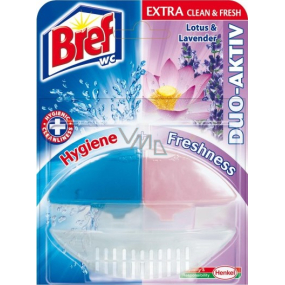 Bref Duo Active Extra Clean & Fresh Lotus & Lavender toilet gel complete hinge 60 ml