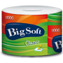 Big Soft Classic toilet paper, various colors, 2-ply, 1000 sheets, 1 piece