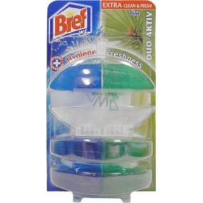 Bref Duo Active Extra Clean & Fresh Pine WC gel 60 ml + 2x refill