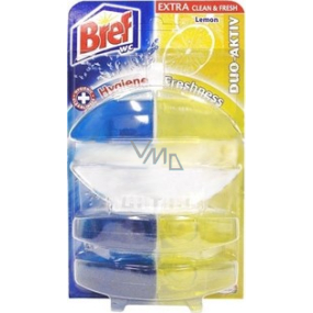Bref Duo Active Extra Clean & Fresh Lemon WC gel 60 ml + 2x refill
