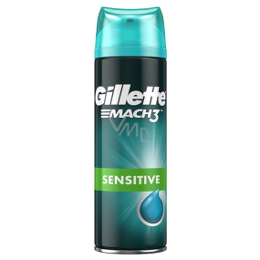 Gillette Mach3 Sensitive shaving gel for men 200 ml