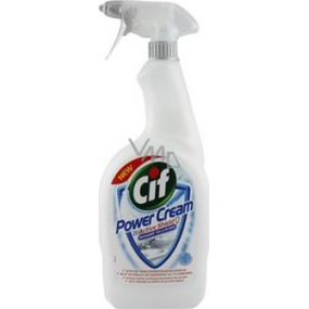 Cif Power Cream Bathroom Bathroom Cleaner Spray 750 ml