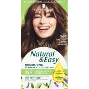 Schwarzkopf Natural & Easy hair color 560 Light brown cashmere