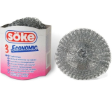 Söke 3 Economic steel scouring pad for dishes 3 pieces