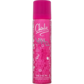 Revlon Charlie Pink deodorant spray for women 75 ml