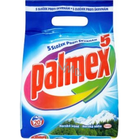 Palmex 5 Mountain scent washing powder 20 doses 1.4 kg