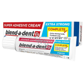 Blend-a-dent Extra Stark Fresh fixative cream for dentures, denture teeth 47 g