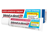 Blend-a-dent Extra Stark Fresh fixative cream for dentures, denture teeth 47 g