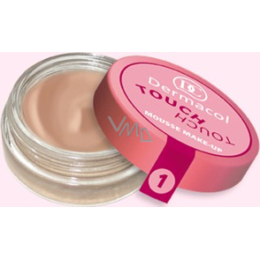 Dermacol Touch Touch Mousse Foam Makeup Shade 01 15 g